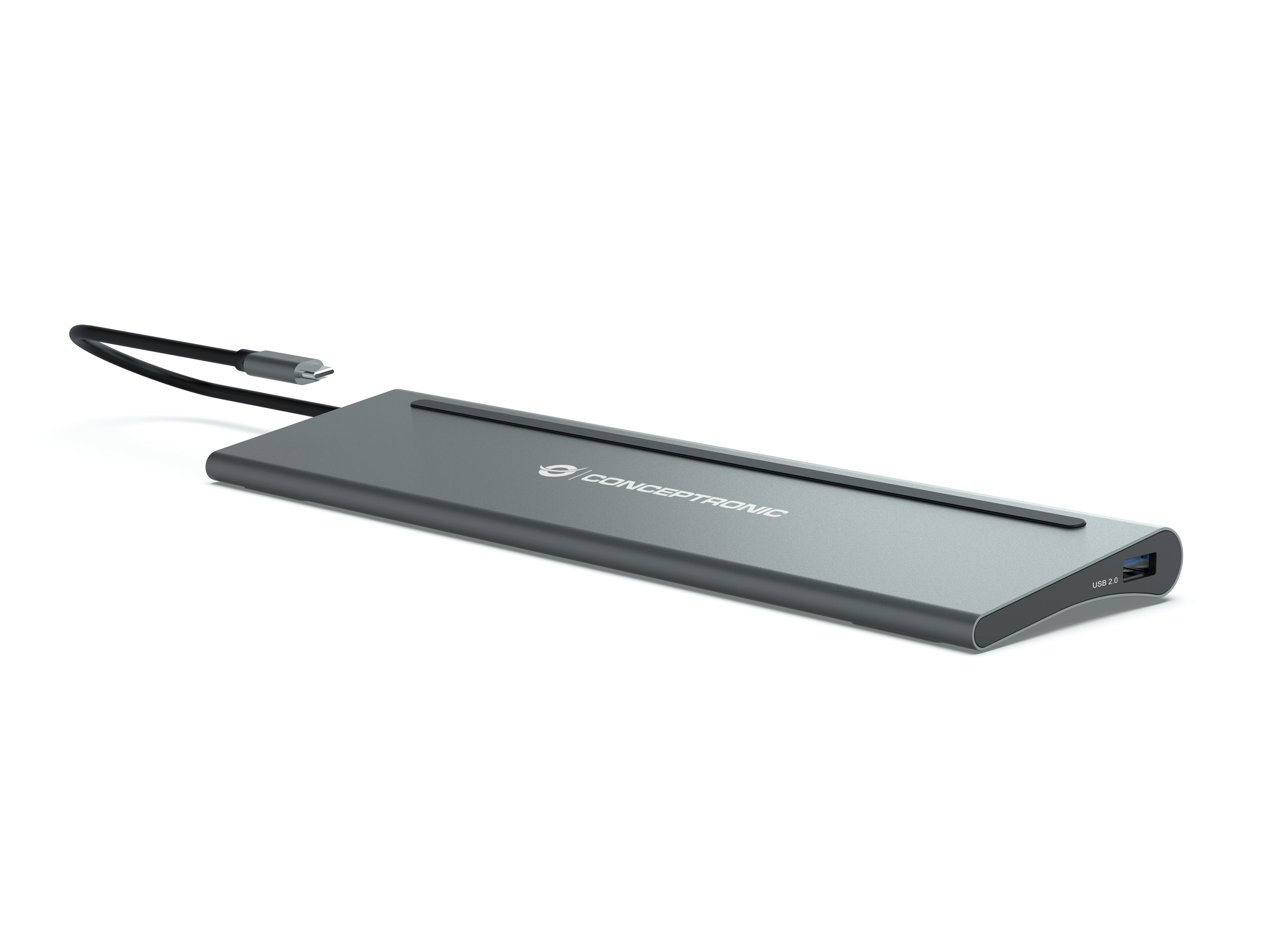 CONCEPTRONIC USB-C 12en1 — Dual HDMI, DisplayPort y Gigabit Ethernet 6