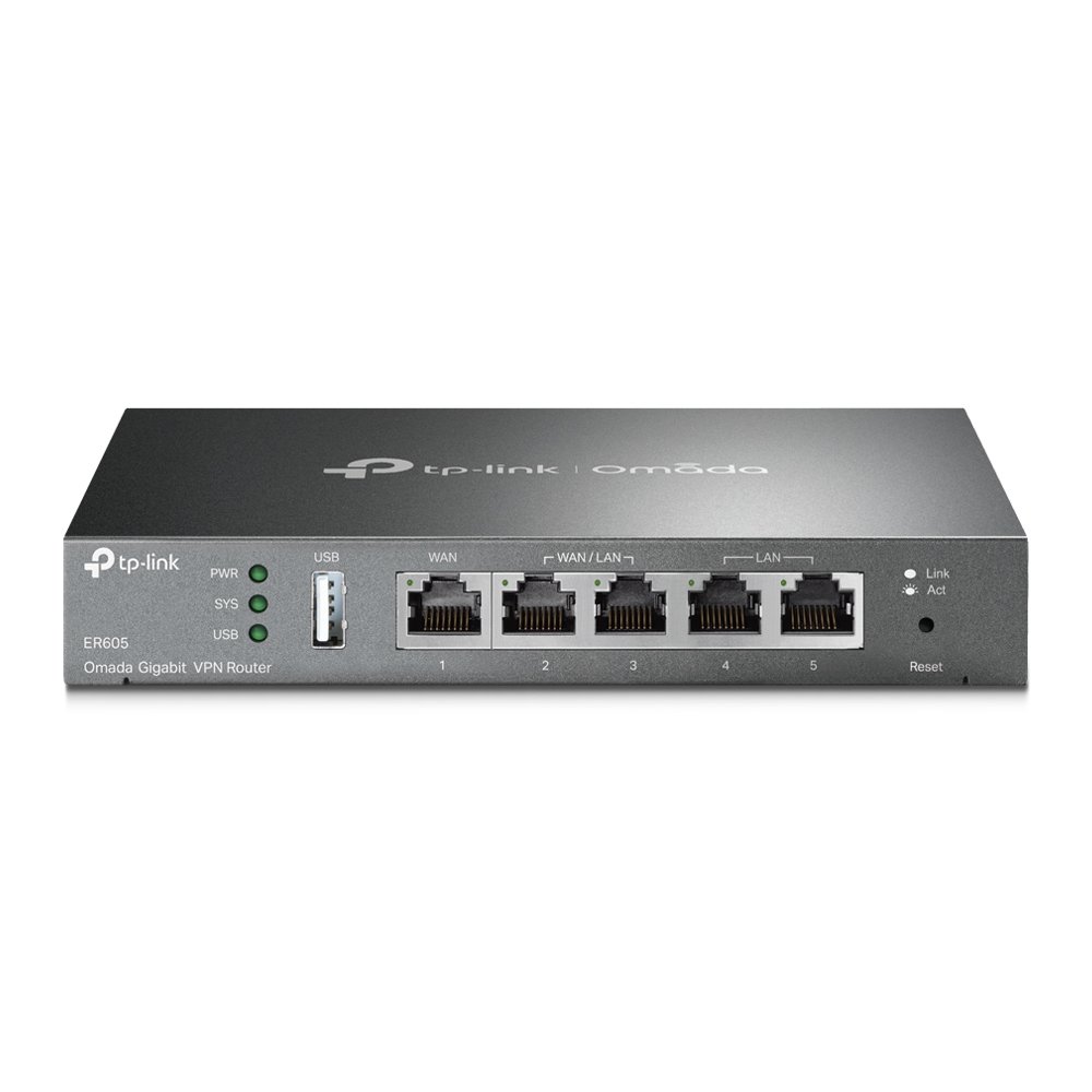 Router VPN TP-LINK ER605 (TL-R605) SAFE Stream 5P Gigabit...