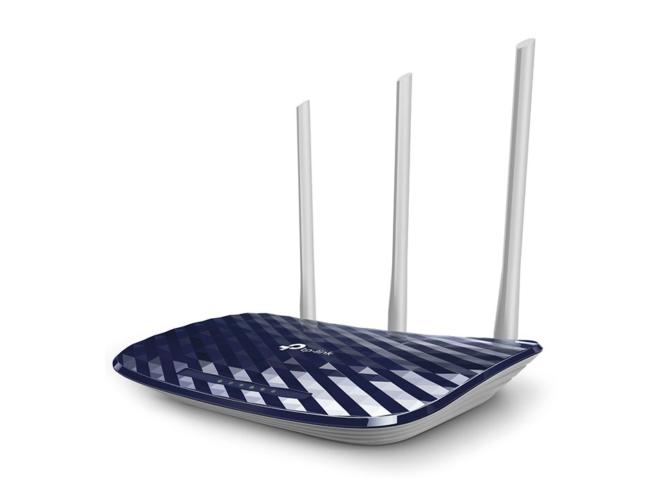 TP-LINK Archer C20 — Router WiFi Dual Band AC750 con 4 puertos Ethernet