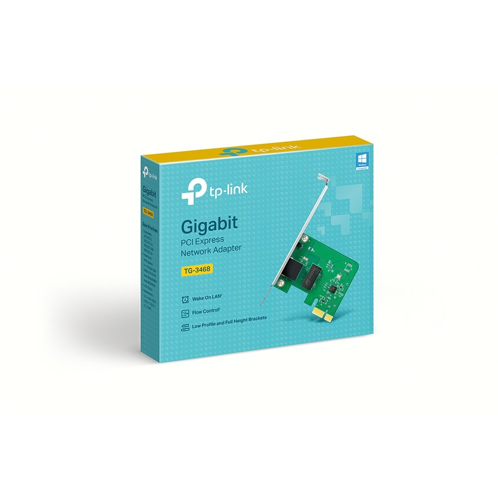 TP-LINK TG-3468 — Adaptador Ethernet Gigabit PCIe con bracket dual 2