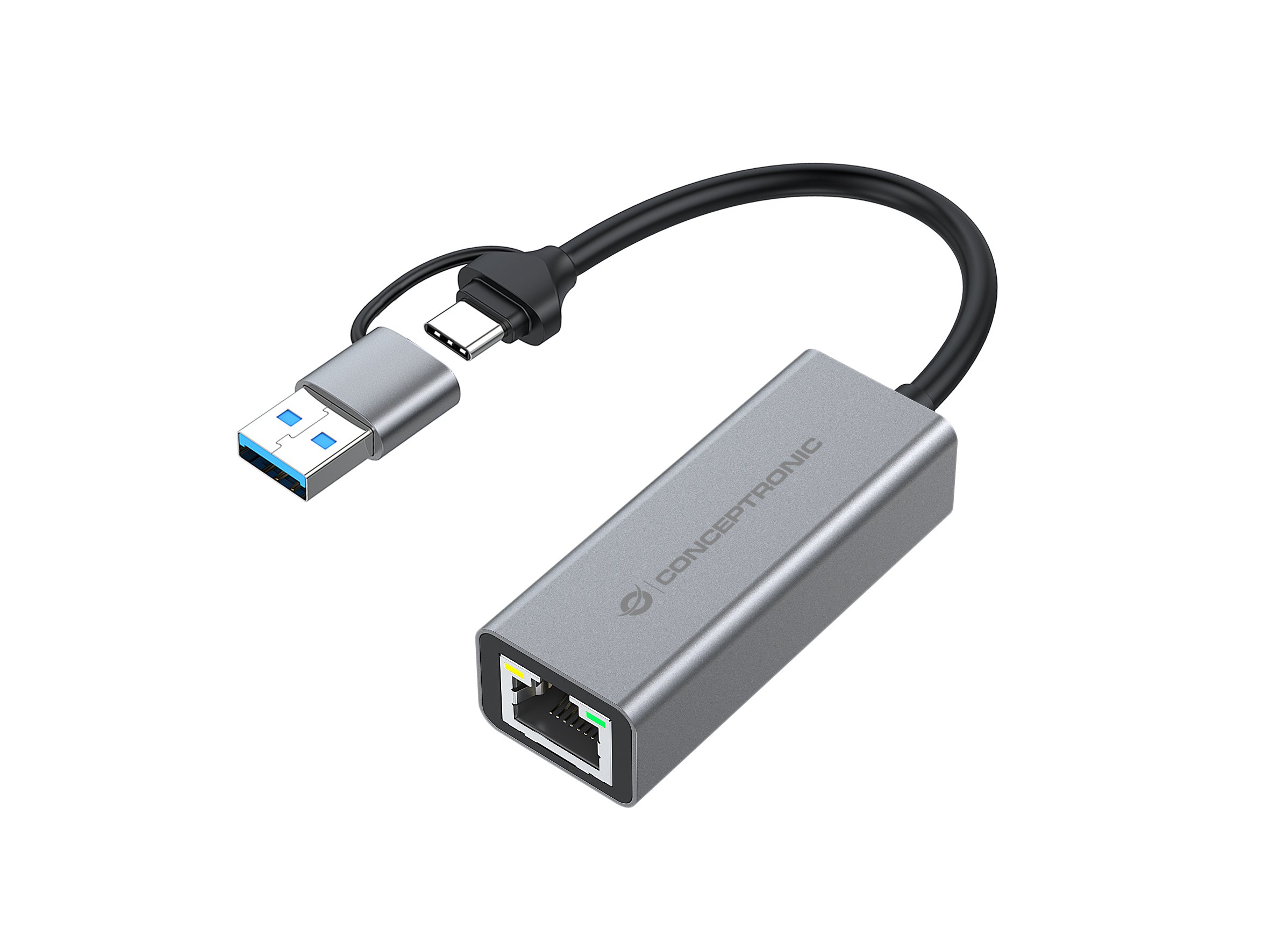 CONCEPTRONIC ABBY08G — Adaptador USB 3.0 a Ethernet Gigabit