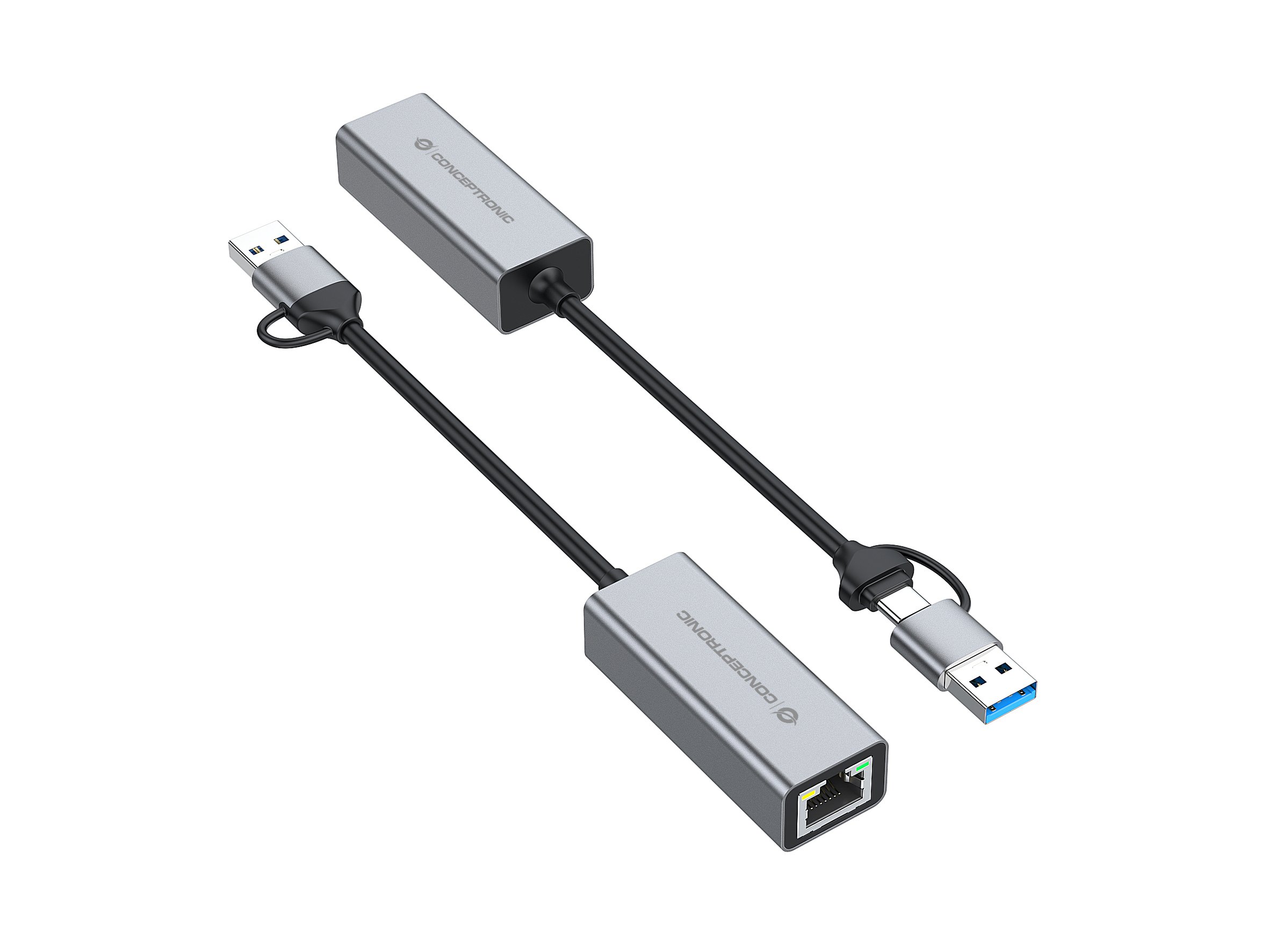 CONCEPTRONIC ABBY08G — Adaptador USB 3.0 a Ethernet Gigabit 2