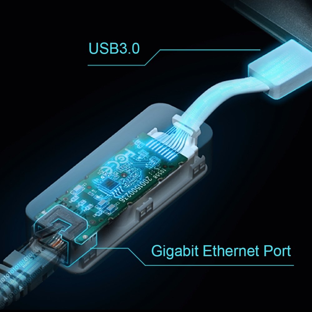 TP-Link UE300 — Adaptador USB 3.0 a Ethernet Gigabit 4