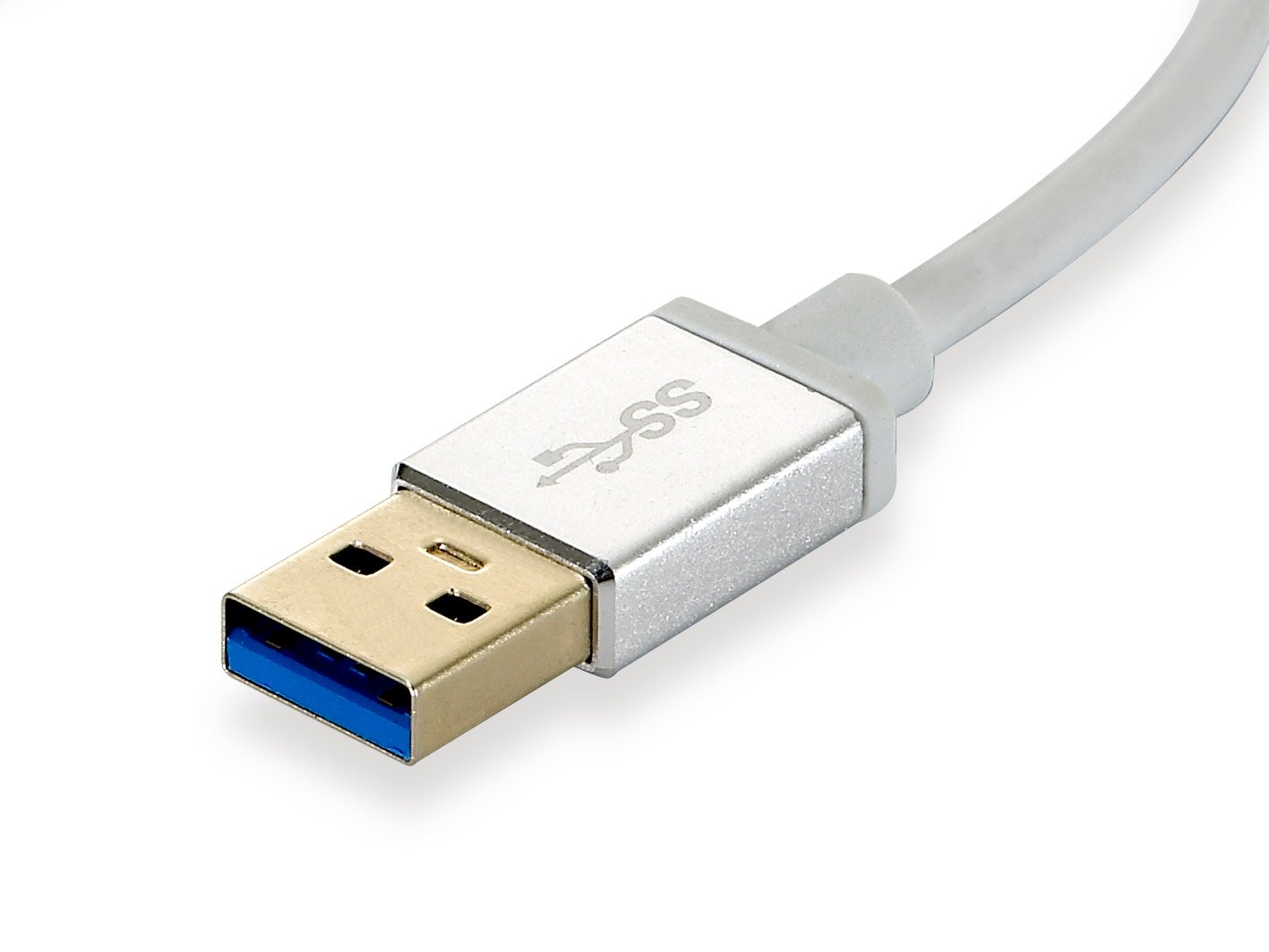 Level One Adaptador USB 3.0 Ethernet — Conexión Gigabit + Hub USB 3