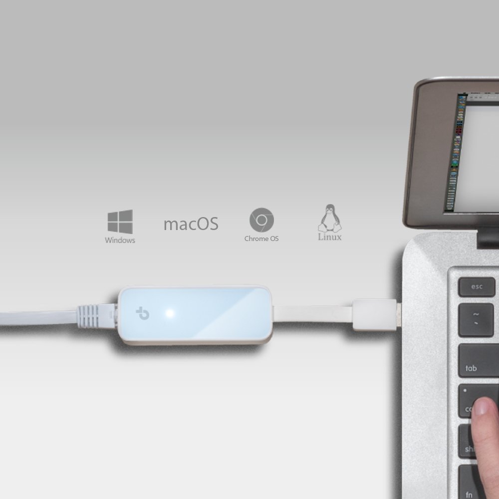 Conversor TP-LINK UE200 de USB2.0 a Ethernet 5