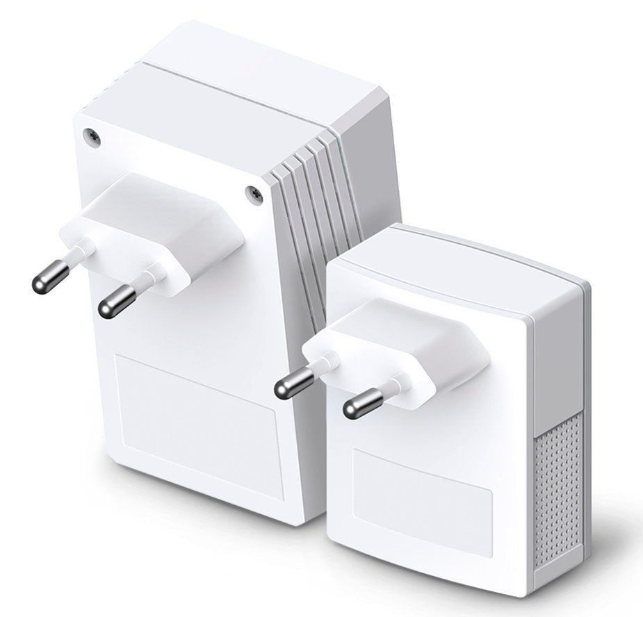 Homeplug WIFI TP-LINK TL-WPA4221KIT 300MB AV600 con 2 Puertos Ethernet Kit Compuesto de UN TL-WPA4220 y UN TL-PA4010 2