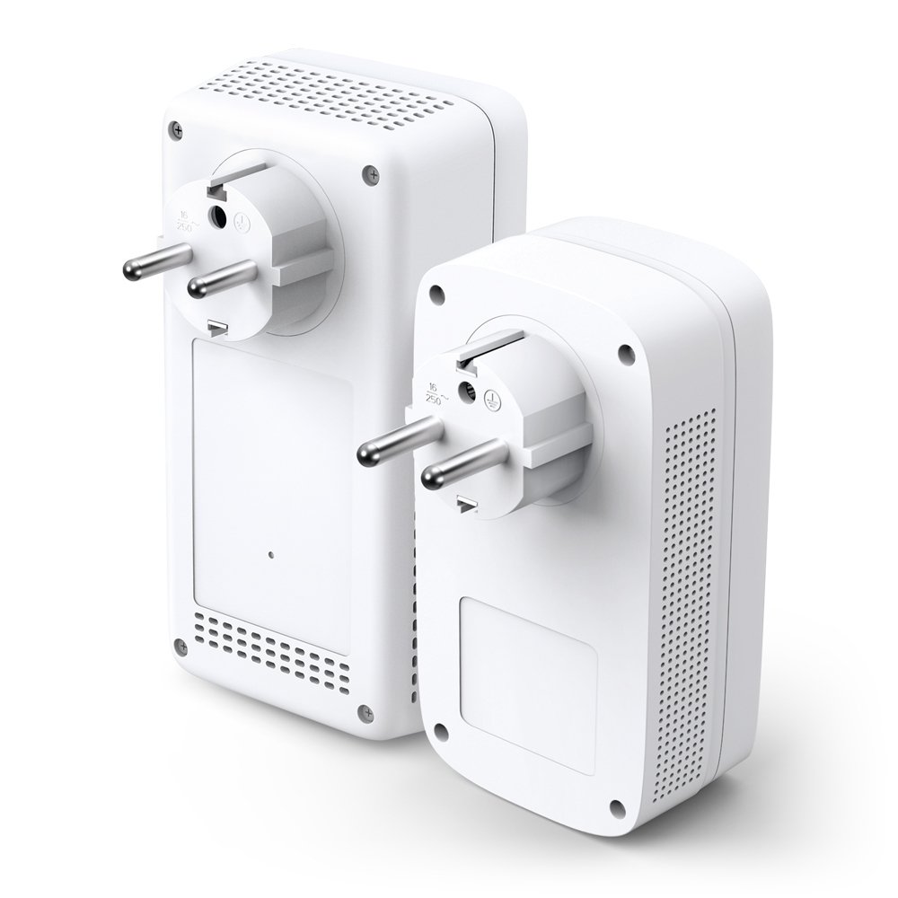 Homeplug WIFI TP-LINK TL-WPA8631P Kit 1300MB AV500 AC1300 con 3 Puertos GIGA Passthrough Kit Compuesto de UN TL-WPA8631P y UN TL-PA8010P 2