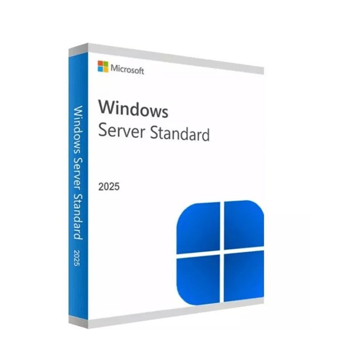Windows Server 2025 Standard 64 BITS 16 Cores OEM DVD 2