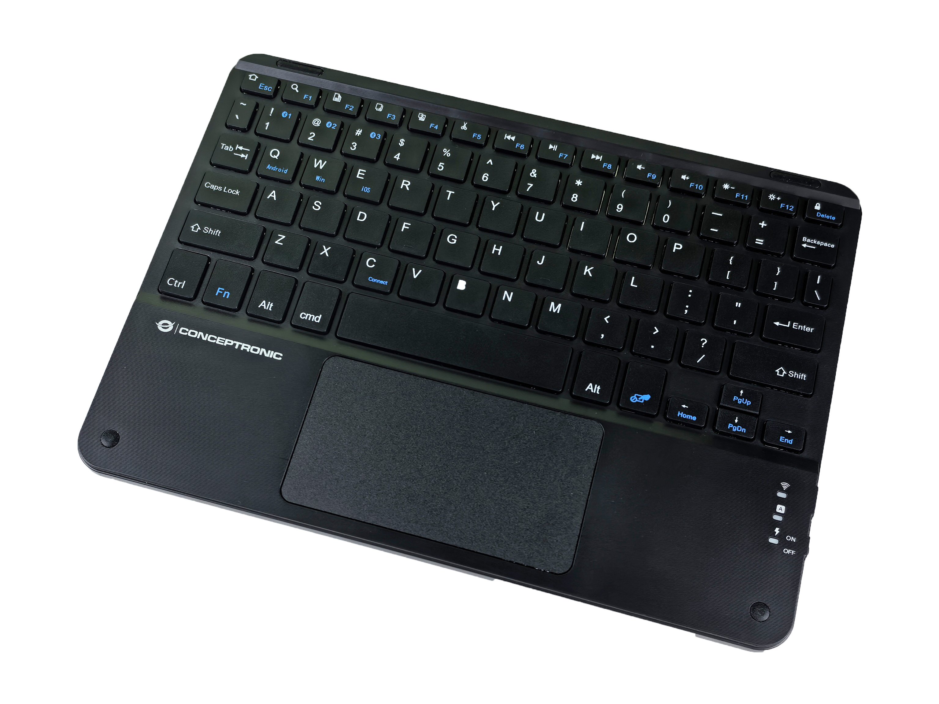Teclado Mini Bluetooth 10" Ingles con Touchpad TOBIN01BUS — vista detalle 2