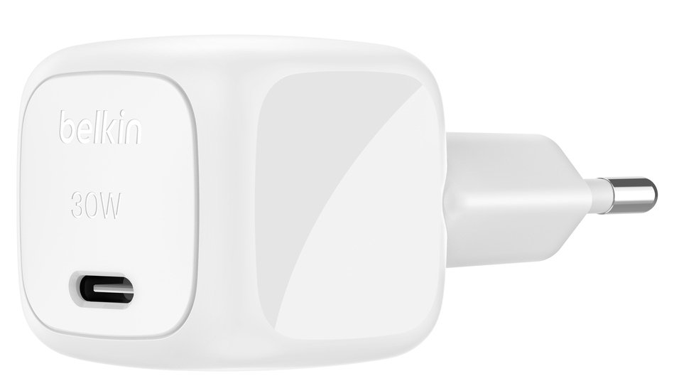 Belkin WCA008KQWH — Cargador USB-C 30W Boost Charge Blanco