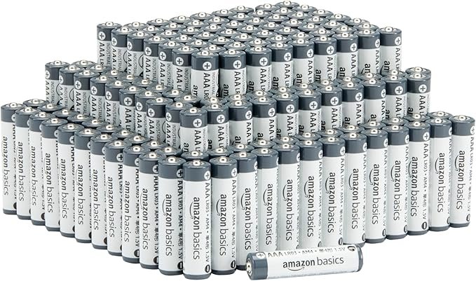 Pilas AAA Alcalina Amazon Basics Pack de 150