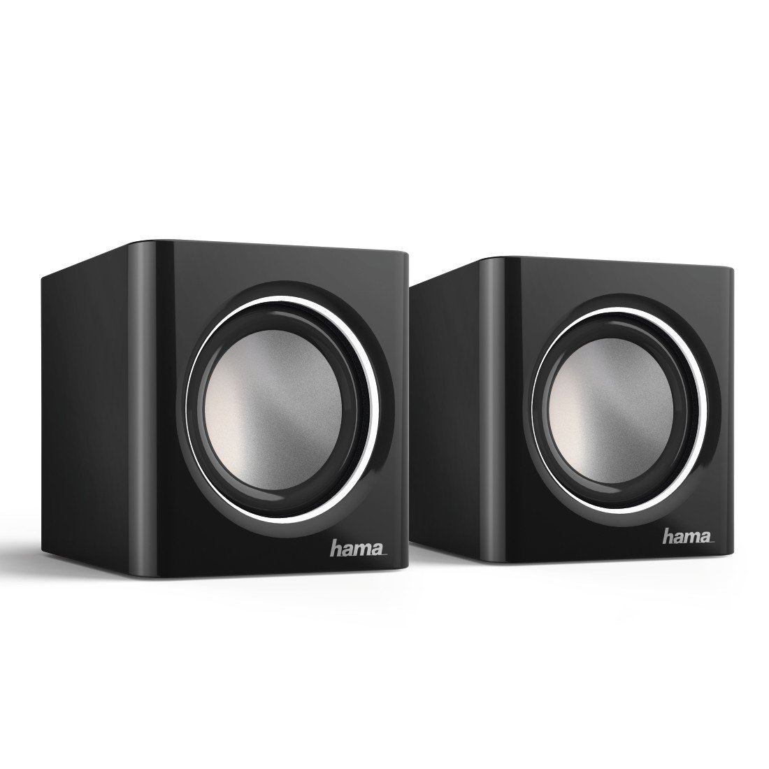 HAMA Sonic Mobil 185 — Altavoces 2.0 USB, jack 3.5mm