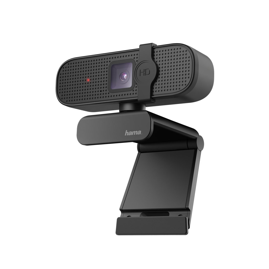 HAMA C-400 — Webcam FHD 70° con rotación 360° y tapa de objetivo 3