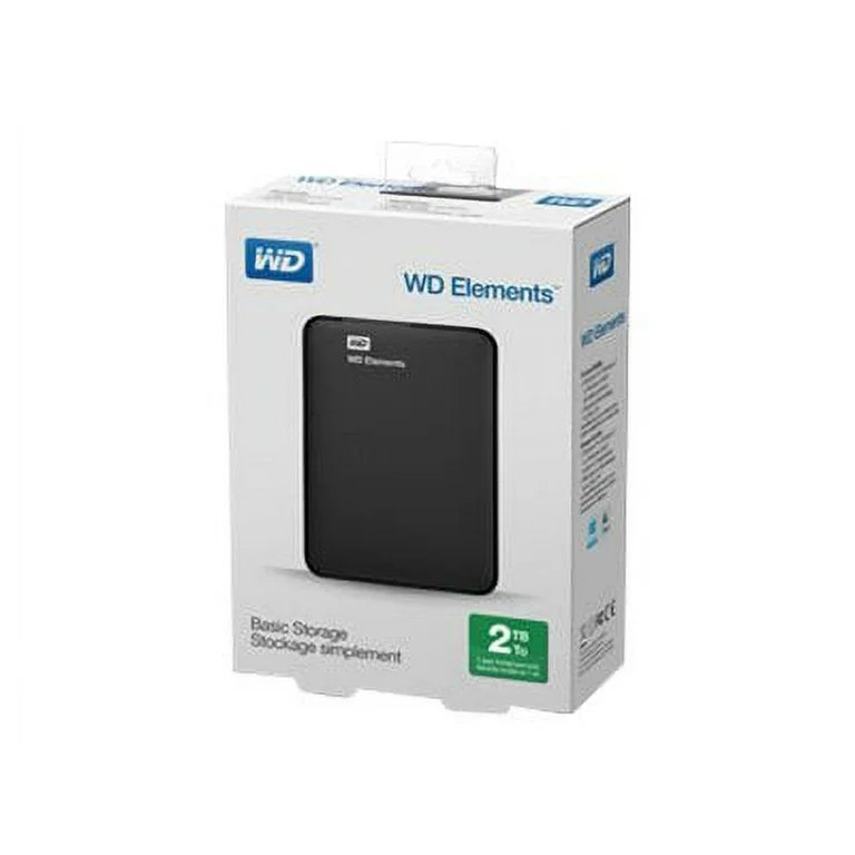 Western Digital Elements — Disco duro externo 2TB USB 3.0 6