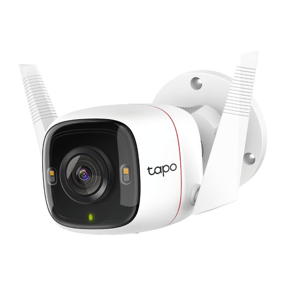 TP-LINK Tapo C320WS — Cámara exterior IP66 2K con visión nocturna 30m