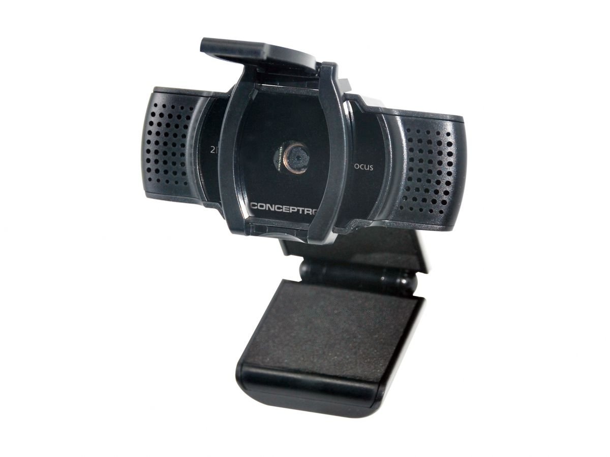 CONCEPTRONIC AMDIS — Webcam 2K 5MP con micrófono integrado 8