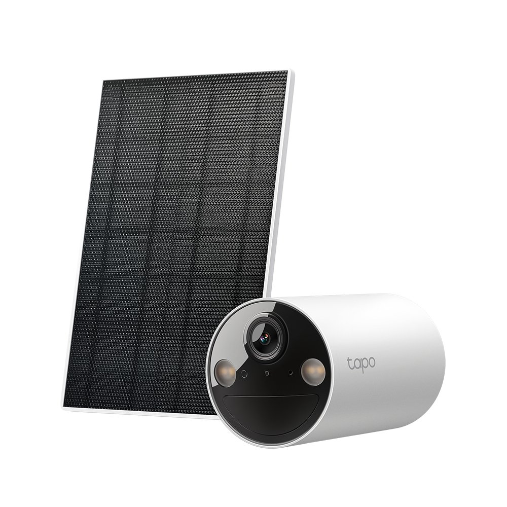TP-LINK Tapo TC82 — Cámara 2K WiFi exterior con batería solar