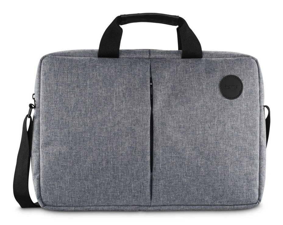 HAMA Genua 15.6 — Maletín con organizador interior gris