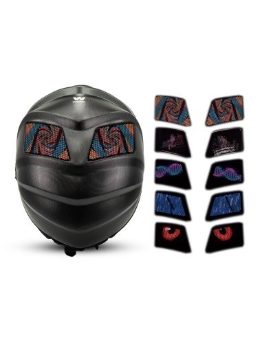 Mochila LED Black Knight 30L Pantallas LED Personalizables Amplio Espacio Porta CASCOSAC26-008 2