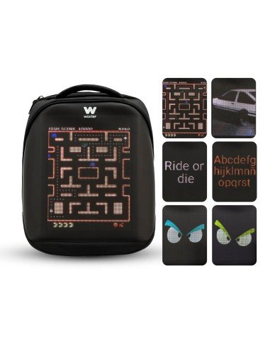 Mochila LED T3HD 15L. Pantalla LED Personalizable 3