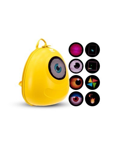 Mochila LED LOY-BIG EYE Pantalla LED Personalizable 2