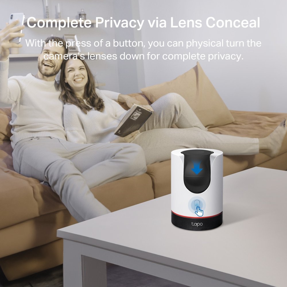 Camara IP WIFI TP-LINK TAPO C225 2K QHD Rotacion 360º DETEC. MOV. ASIST. de VOZ 3