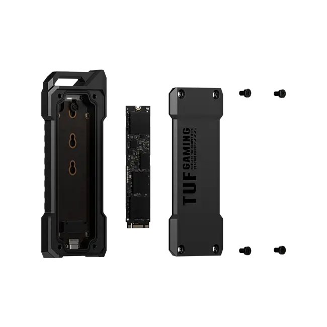 ASUS TUF Gaming A1 — Caja M.2 NVMe USB-C 10 Gbps 4