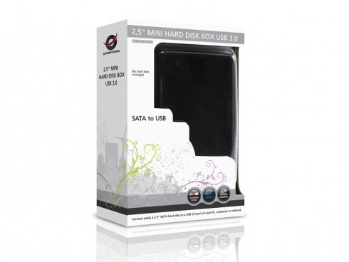 Conceptronic C20-152 — Caja externa 2.5" USB 3.0 slim 5