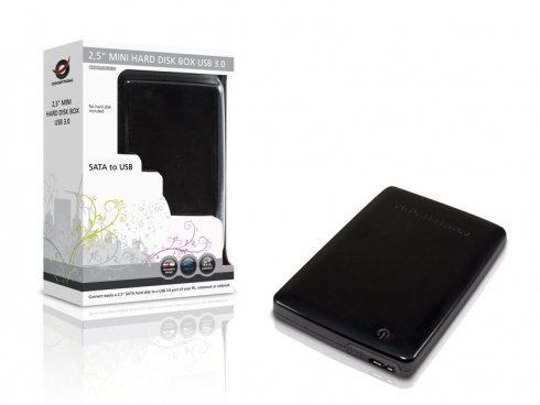 Conceptronic C20-152 — Caja externa 2.5" USB 3.0 slim 6