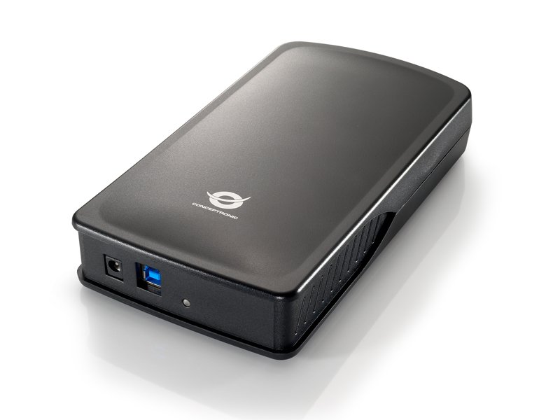 Conceptronic C20-300 — Caja externa 3.5" USB 3.0 sin tornillos
