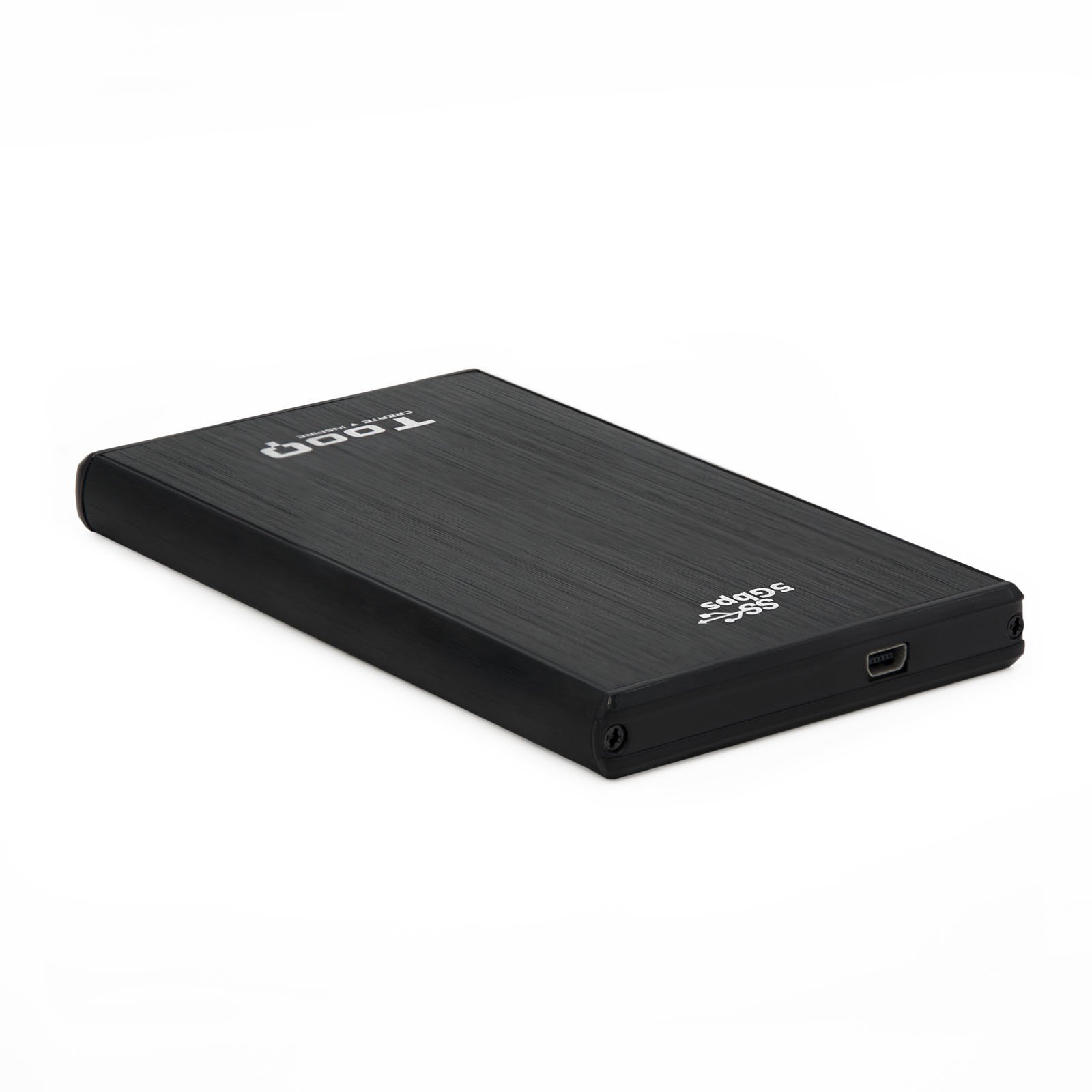 Caja Externa 2.5" USB 3.0 TQE-2522B para 2.5" 9.5 SATA USB 3.0 Negra — vista detalle 1
