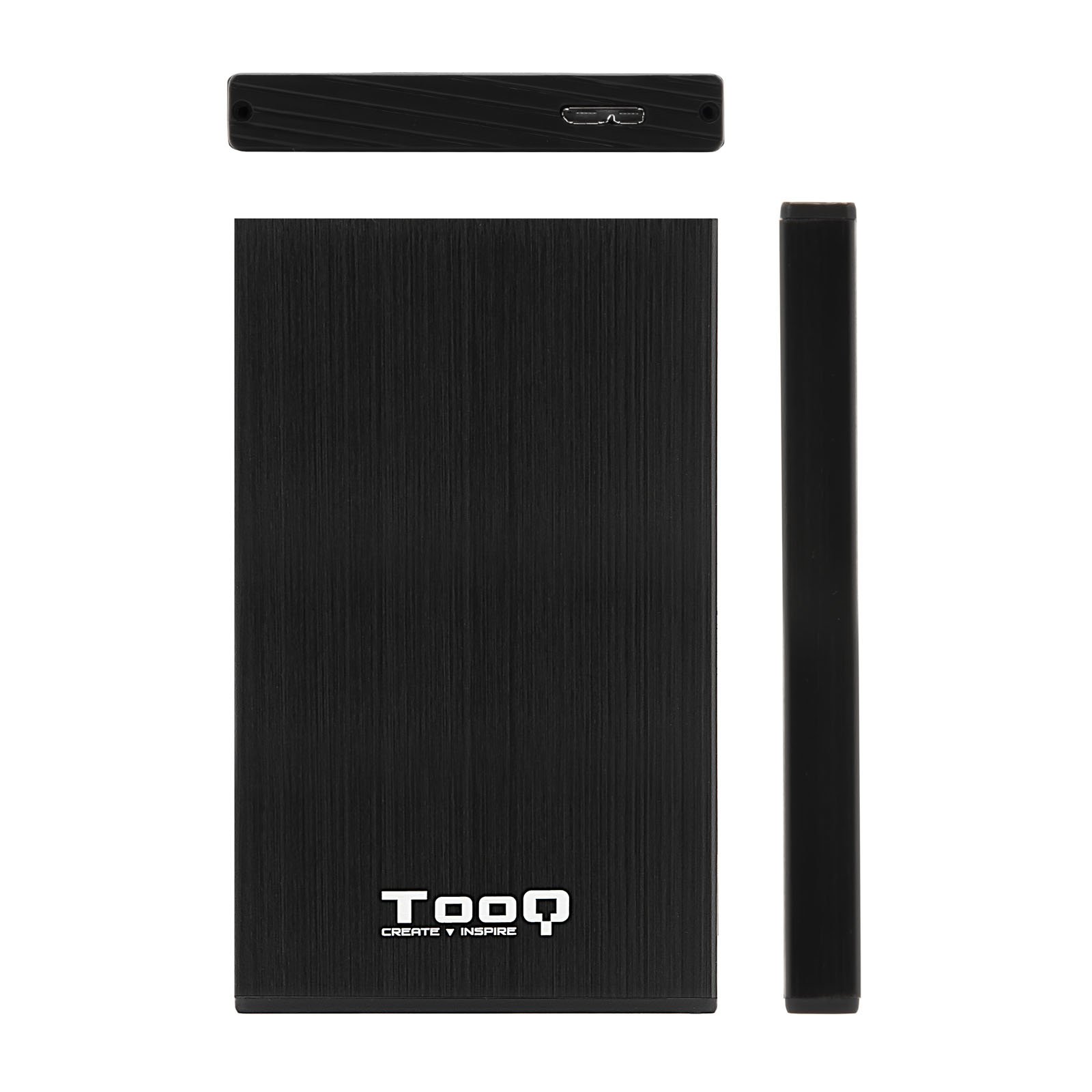 TOOQ TQE-2527B — Caja externa 2.5" USB 3.0 para discos SATA 4