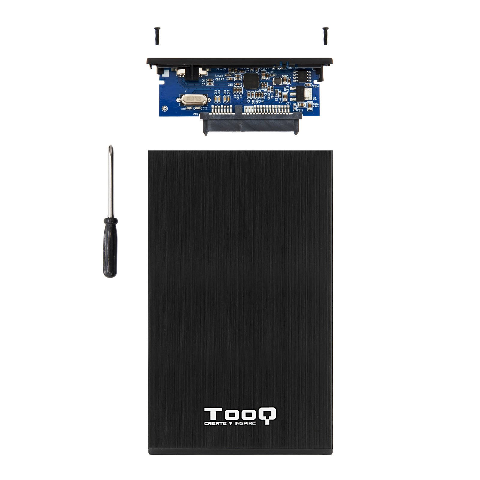 TOOQ TQE-2527B — Caja externa 2.5" USB 3.0 para discos SATA 5