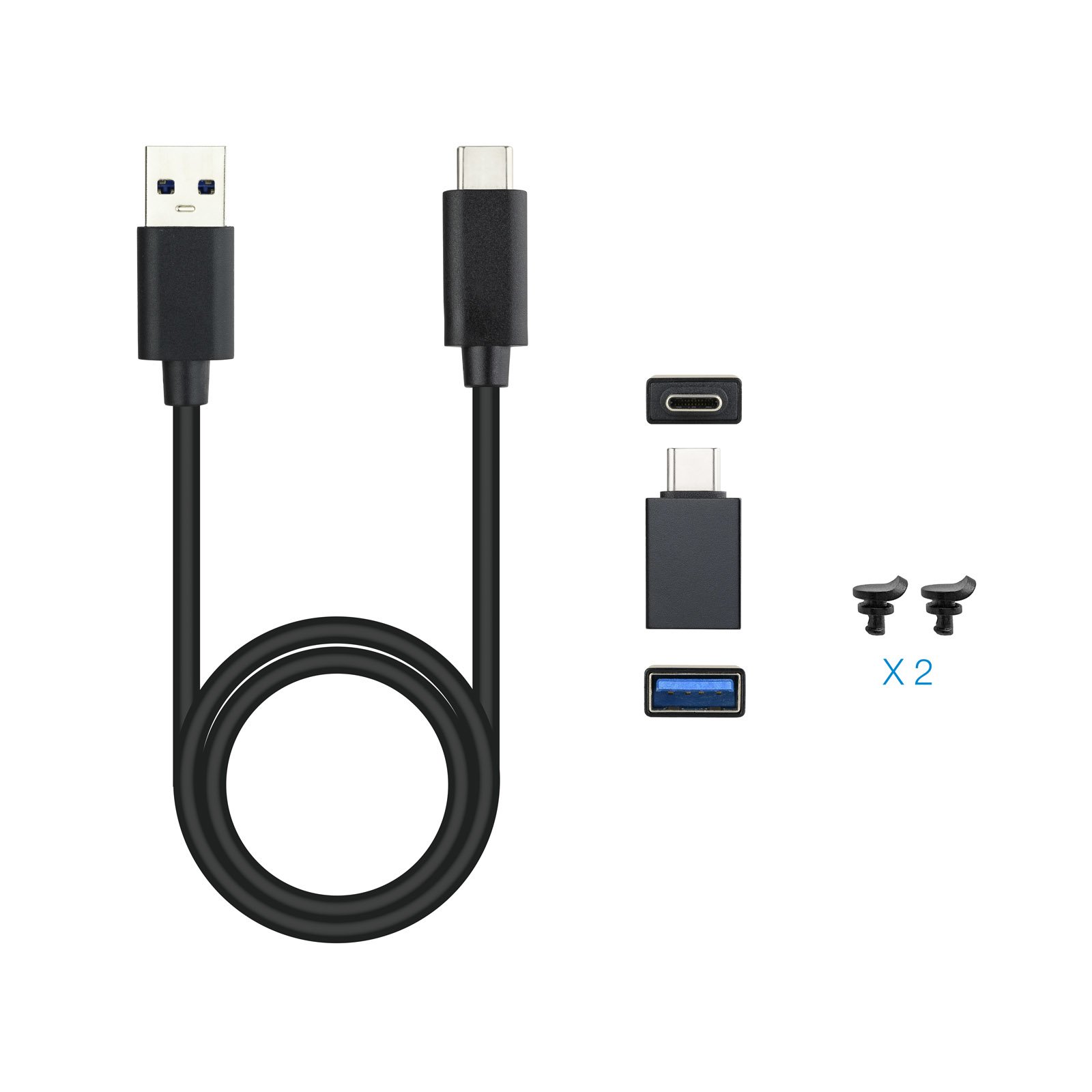 TOOQ TQE-2280B — Caja externa M.2 NVMe USB 3.1 Gen2 6