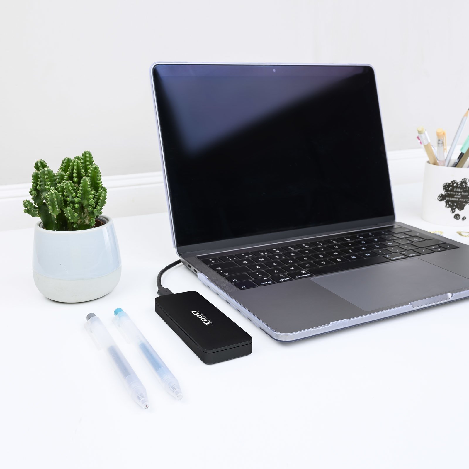 TOOQ TQE-2280B — Caja externa M.2 NVMe USB 3.1 Gen2 8