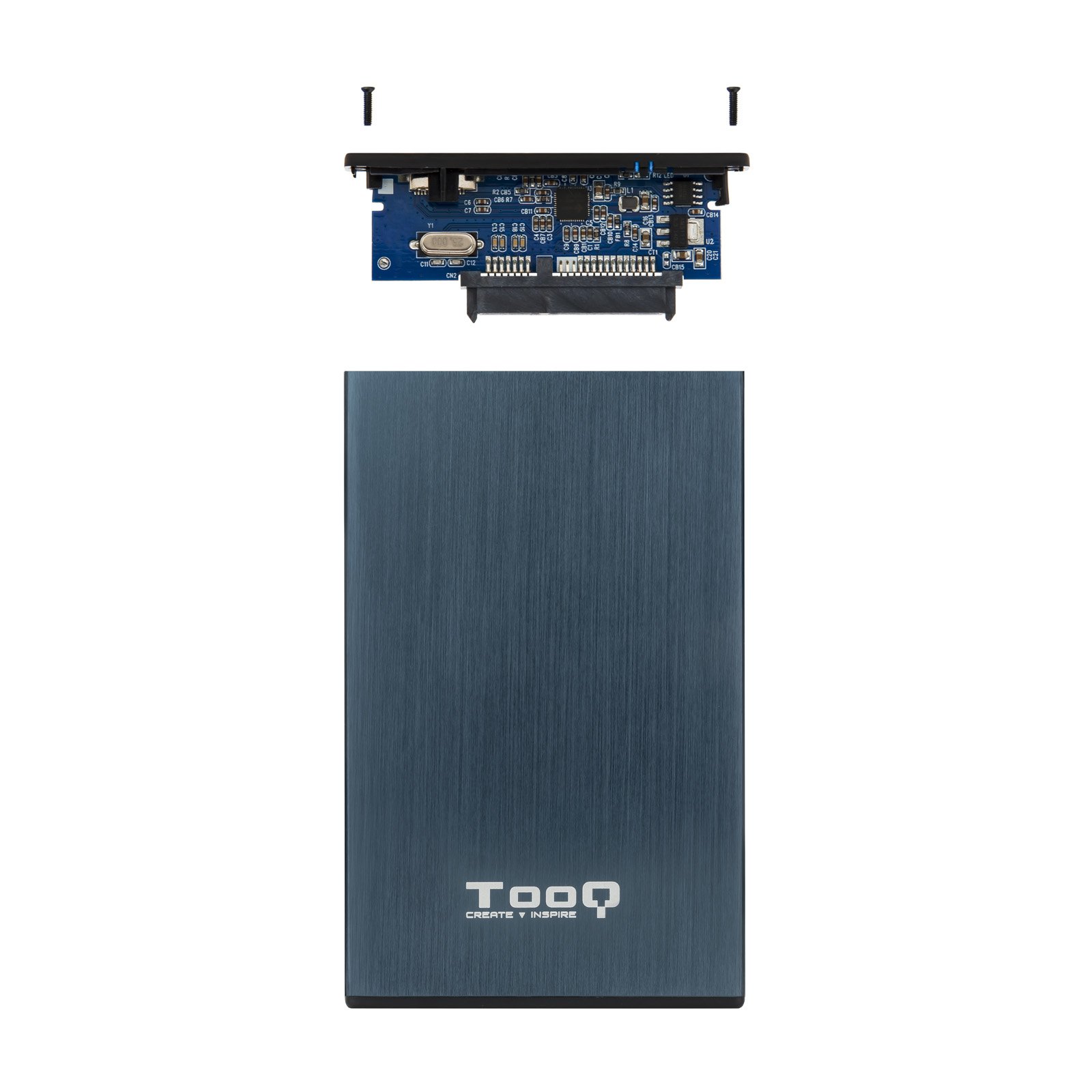 TOOQ TQE-2527PB — Caja externa 2.5" USB 3.0 para disco duro SATA 5