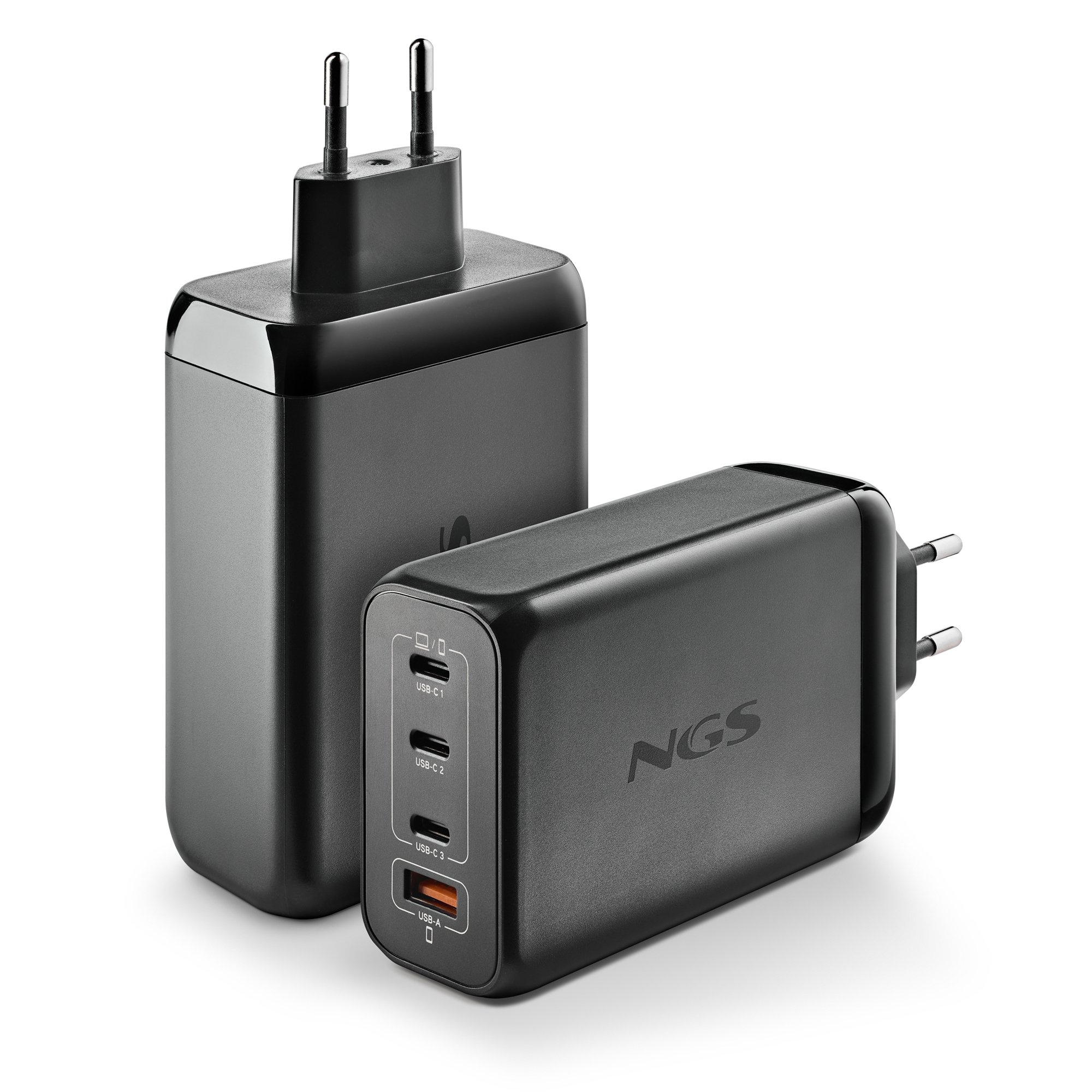 Cargador de Pared BUD 240W Gan 3xUSB-C 1xUSB-A — vista detalle 1