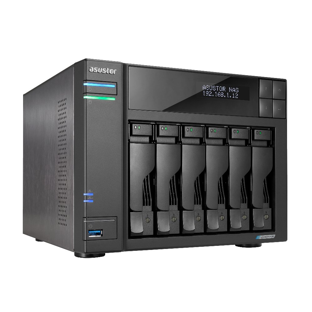 Servidor NAS Lockerstor AS6706T 6 Bahias 3.5" 4 X M.2 Nvm...