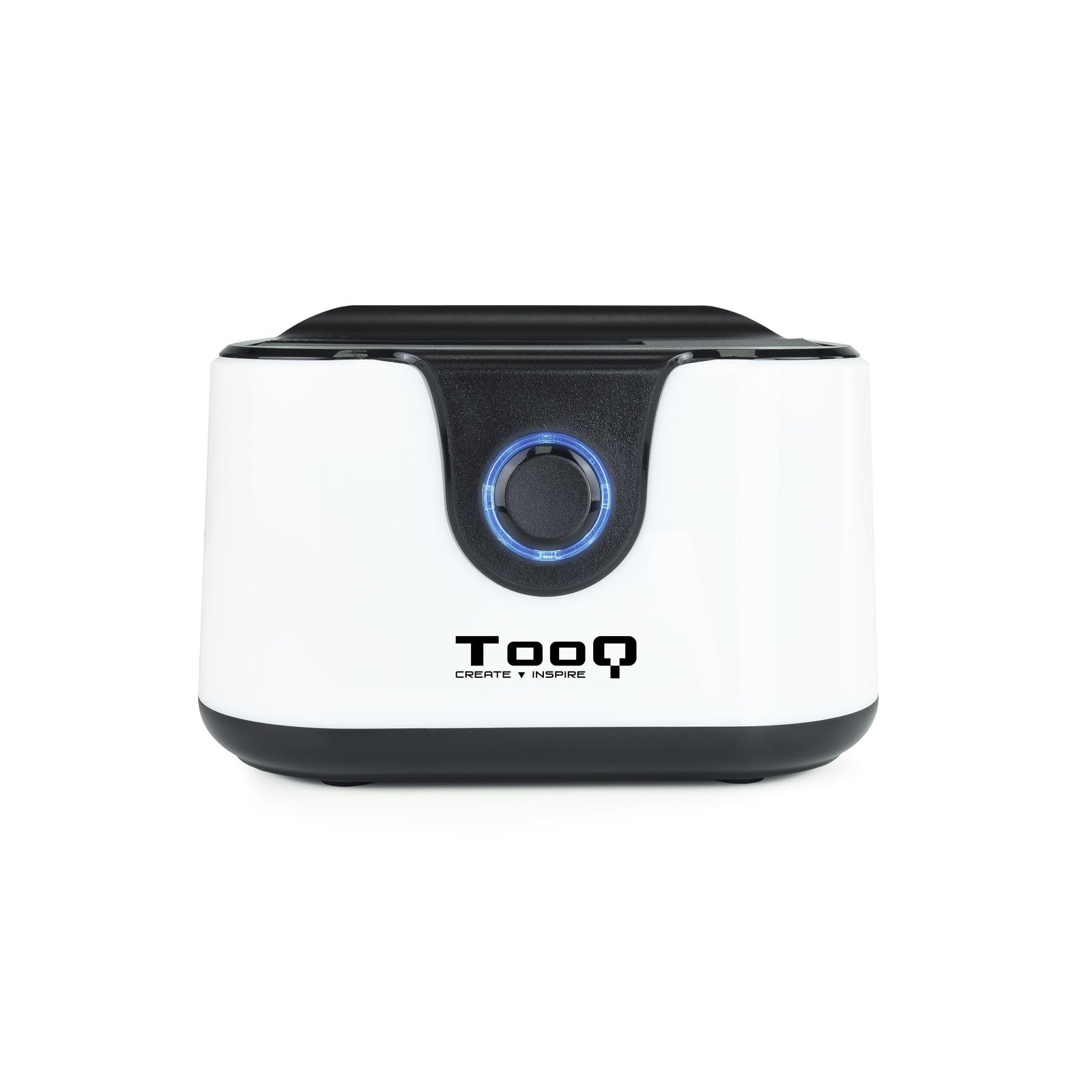Docking Station TQDS-802DW 2.5"/3.5" SATA USB 3.1 Funcion Clonacion OTB NEGRA-BLANCA 2