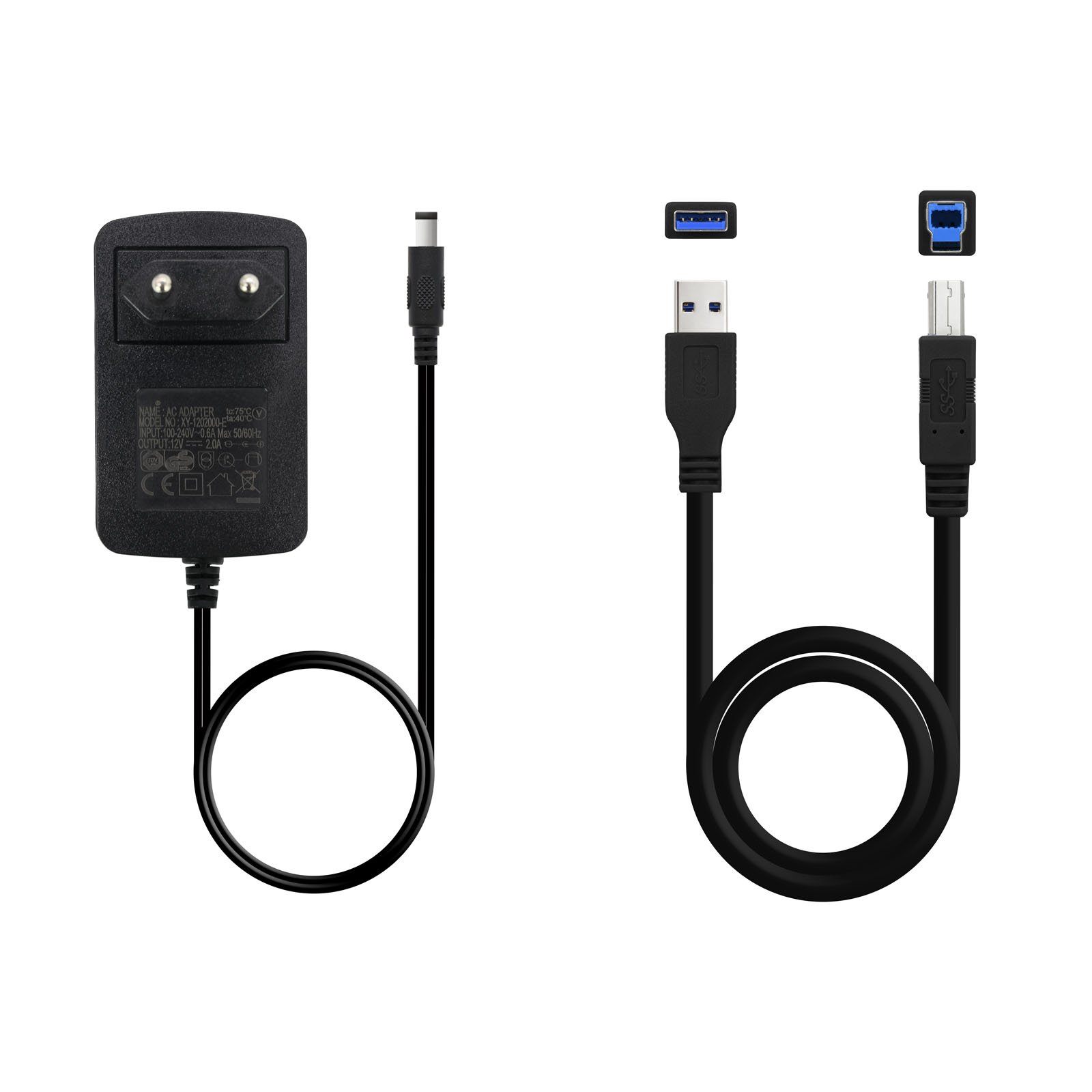 Docking Station TQDS-802B 2.5"/3.5" SATA USB 3.1 Funcion Clonacion OTB Negra 4