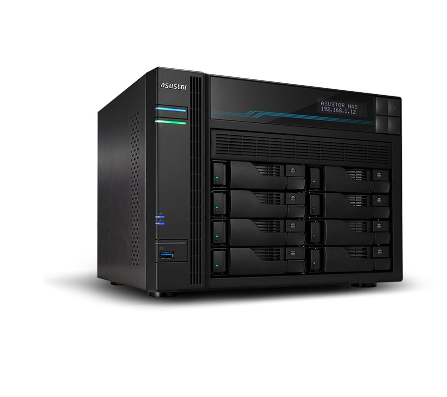 Servidor NAS AS6508T 8 Bahias ATOM C3538 QUAD CORE Denver...