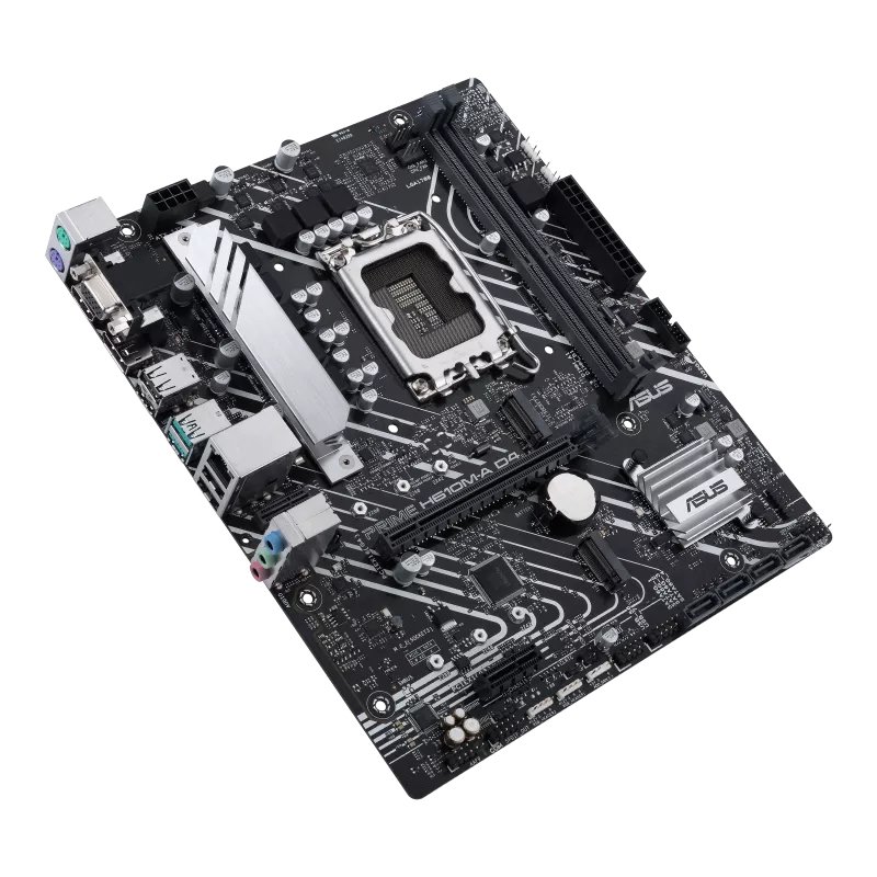 ASUS PRIME H610M-A D4 — Socket 1700, DDR4, M.2x2 y 4xSATA 4