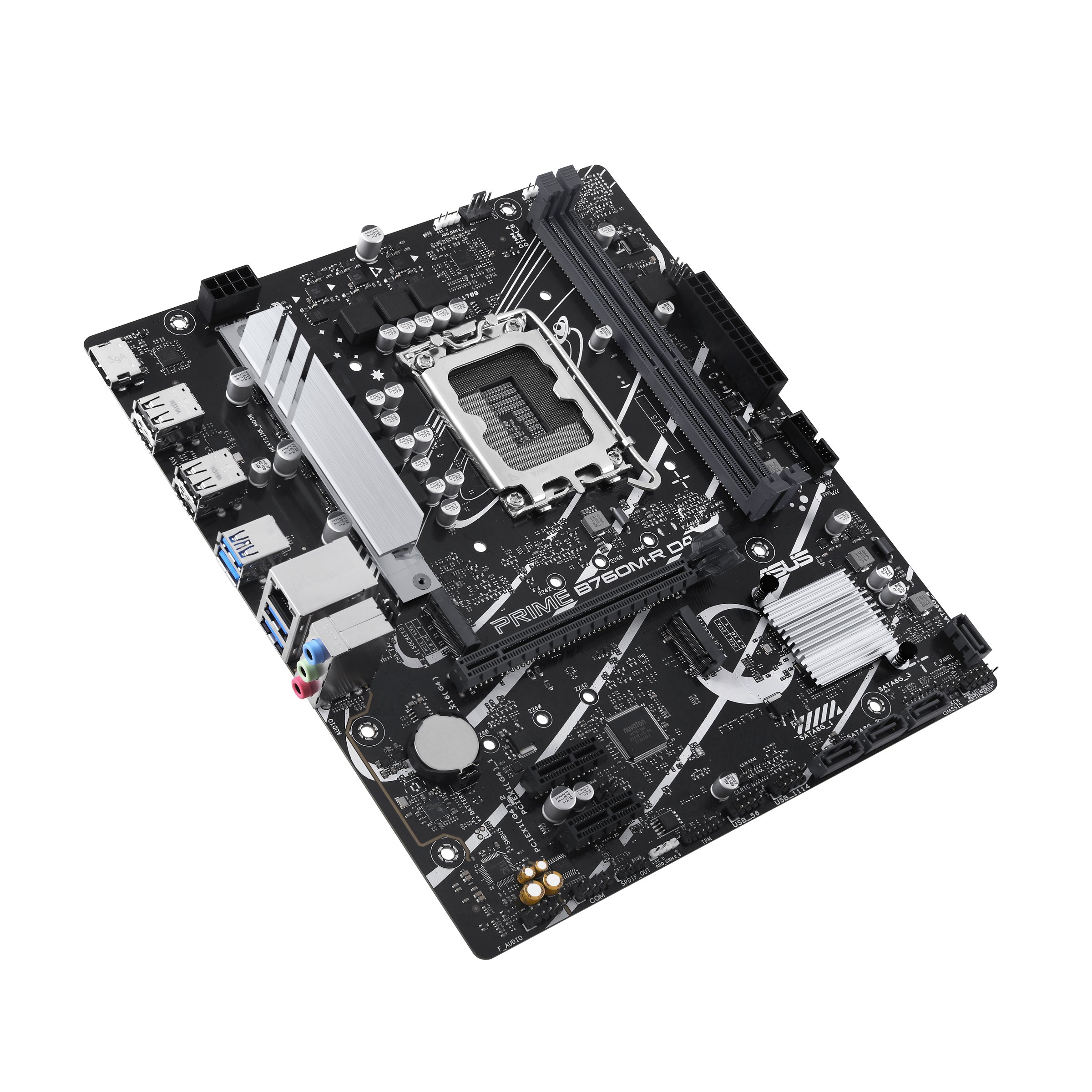 ASUS PRIME B760M-R D4 — Placa base M-ATX socket 1700 con DDR4 y USB 3.2 5