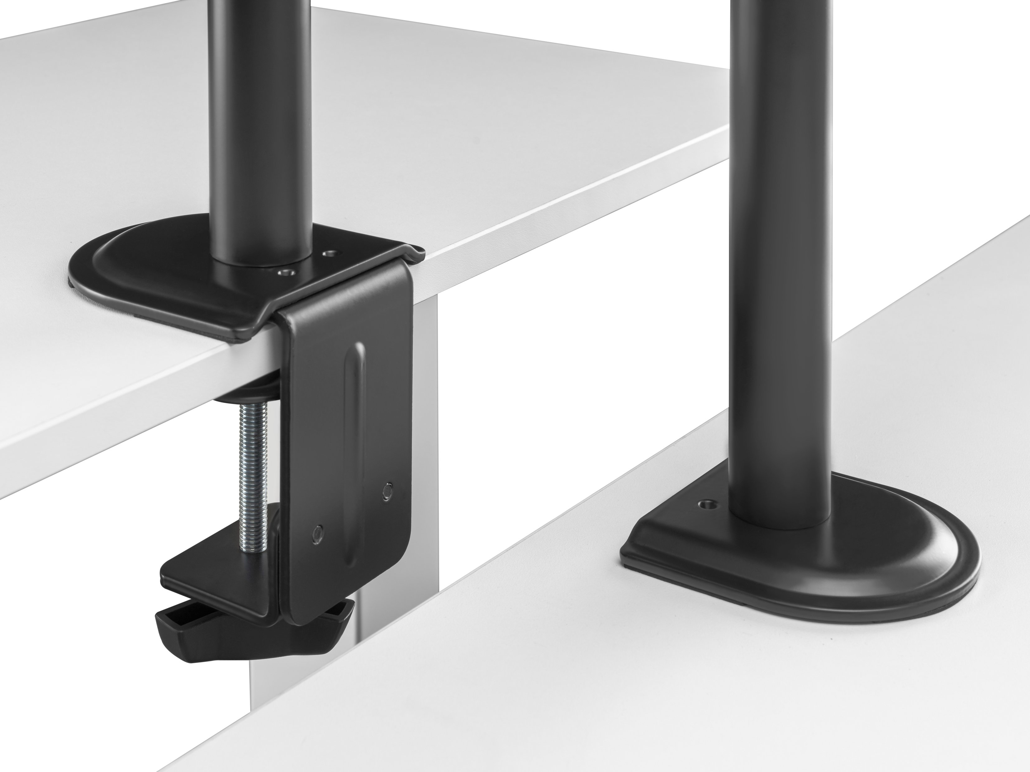 EQUIP 650157 — Soporte dual para monitores 17-32" con brazo giratorio 360° 8