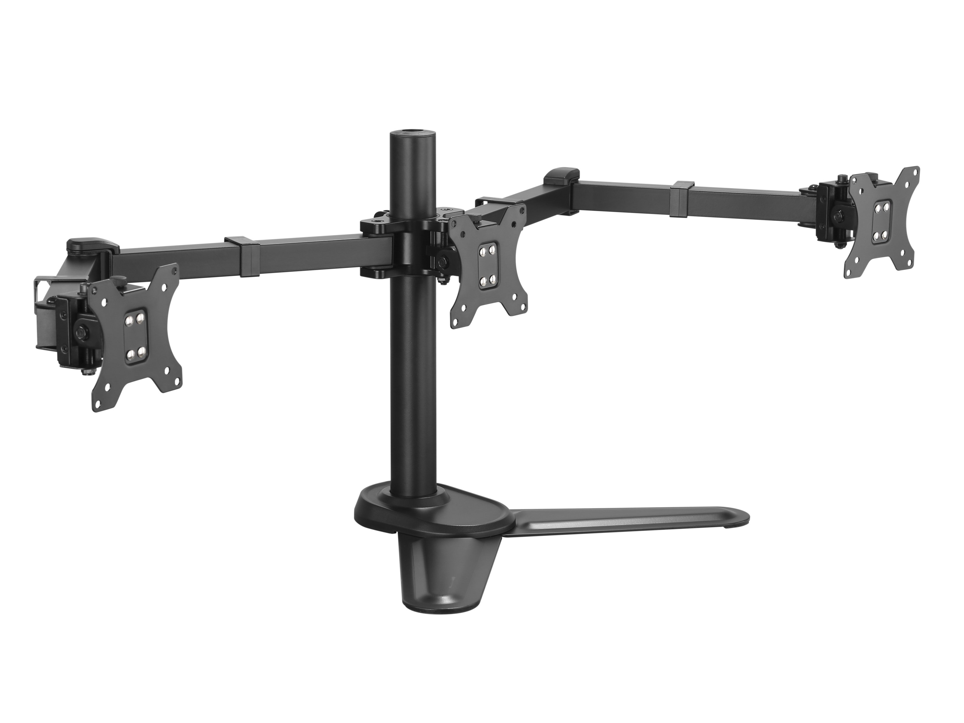 Soporte de Mesa con BASE 650125 para 3 Pantallas 13"-27" Doble Brazo VESA Standard hasta 8KG — vista detalle 1