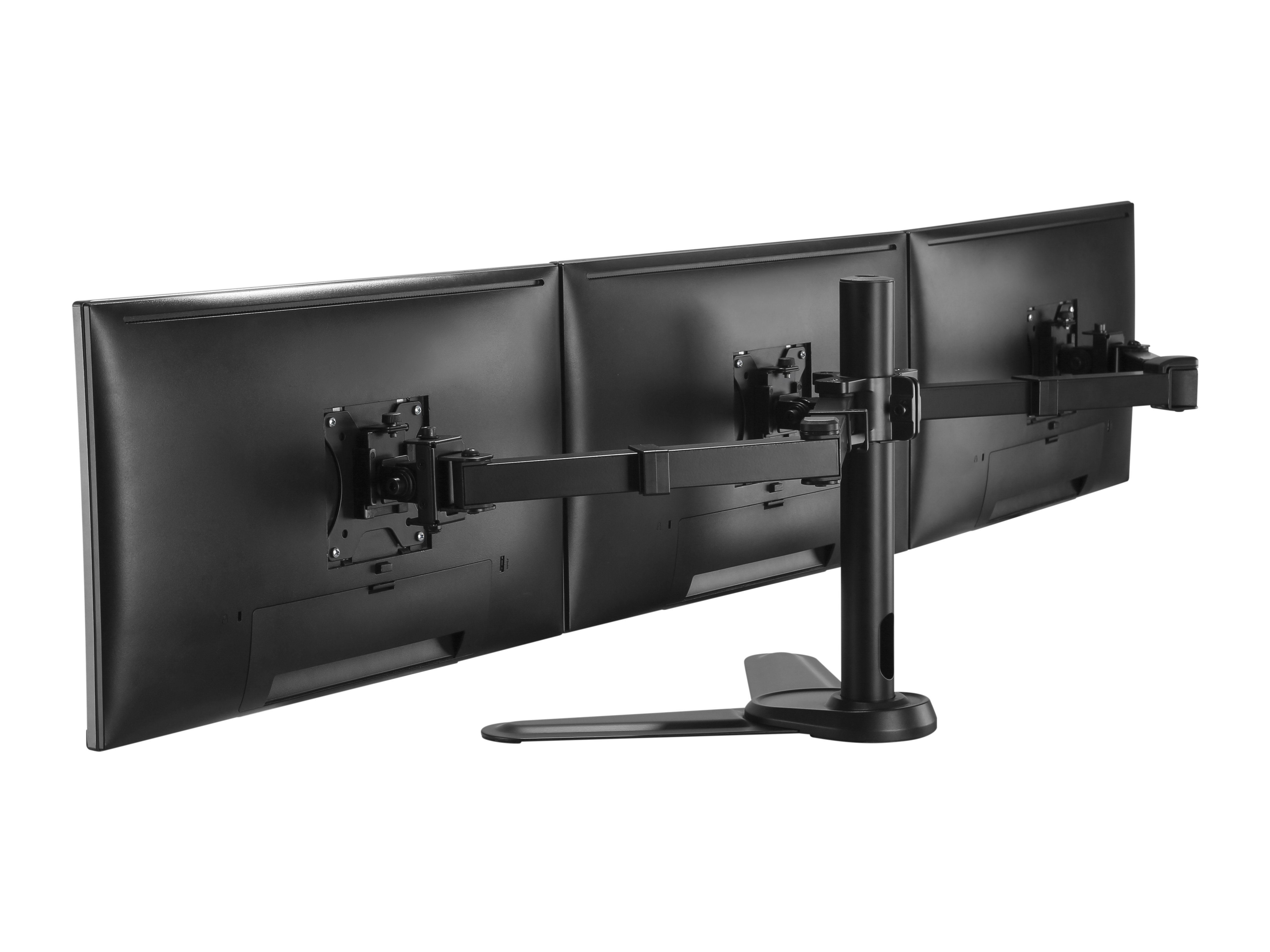 Soporte de Mesa con BASE 650125 para 3 Pantallas 13"-27" Doble Brazo VESA Standard hasta 8KG — vista detalle 2