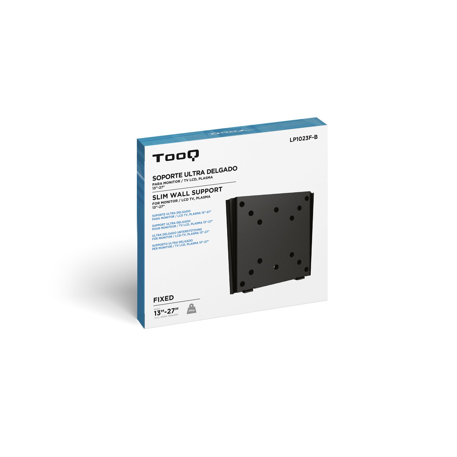 TOOQ LP1023F-B — Soporte fijo pared 13-27" hasta 30kg 6