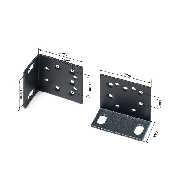 Kit de Montaje en RACK TP-LINK Rackmount KIT-19 para Switches de 19" — vista detalle 1
