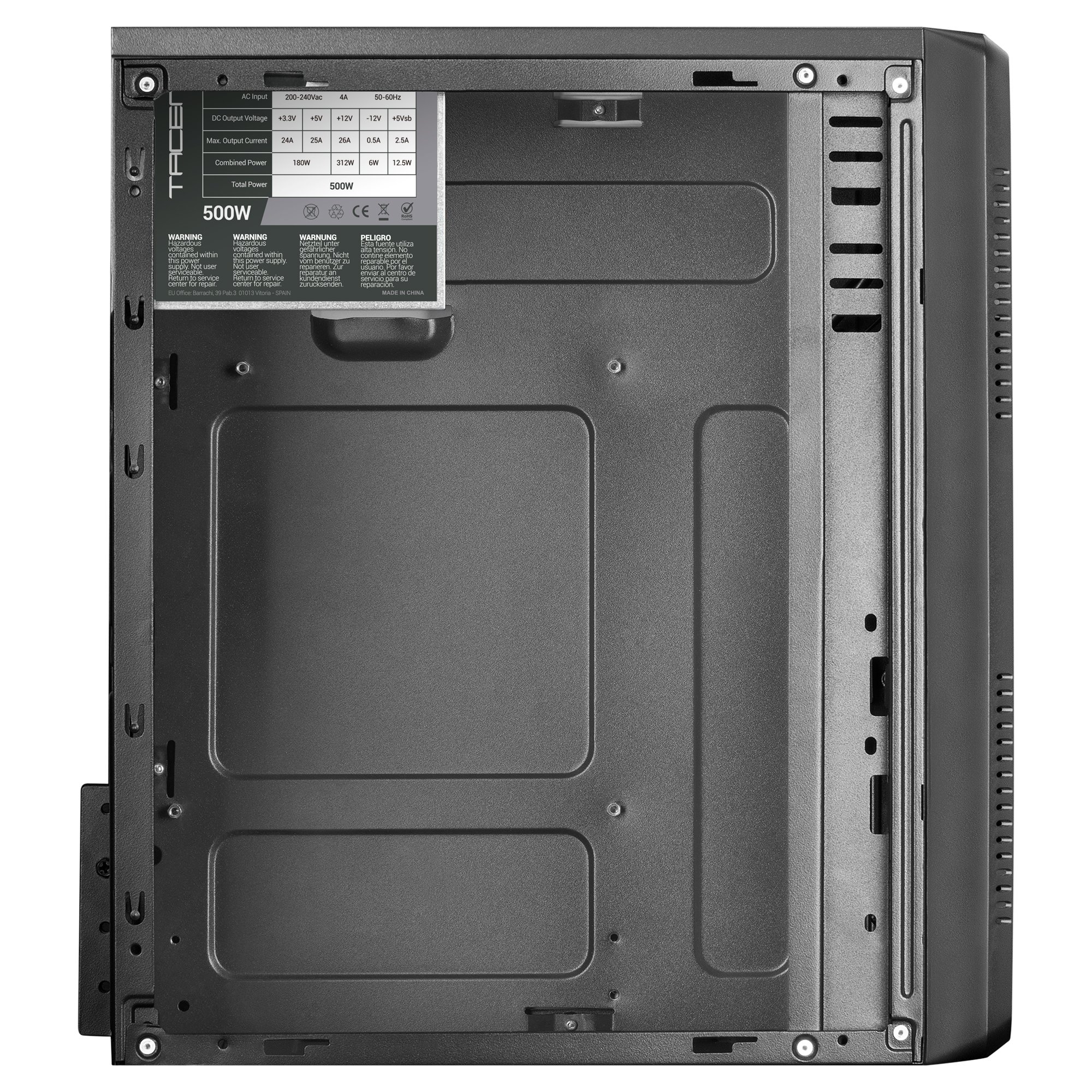 TACENS Anima ACM500 — Caja MicroATX con fuente 500W incluida 5