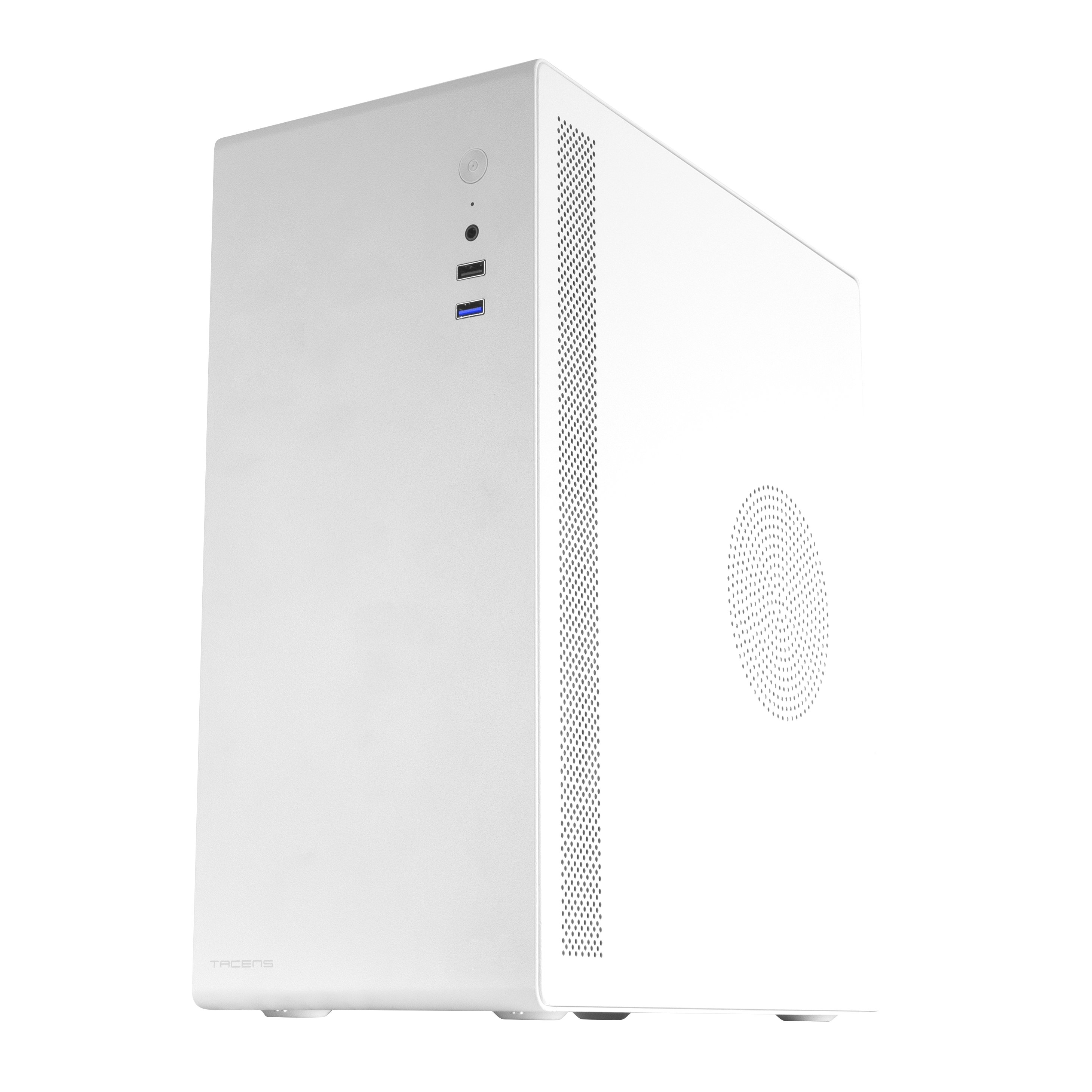 TACENS 2NOVAXW — Caja Micro-ATX blanca con USB 3.0 y soportes 3.5 2